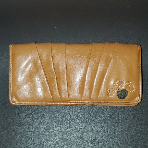 Billabong Handbags - Billabong Pleated Clutch Wallet